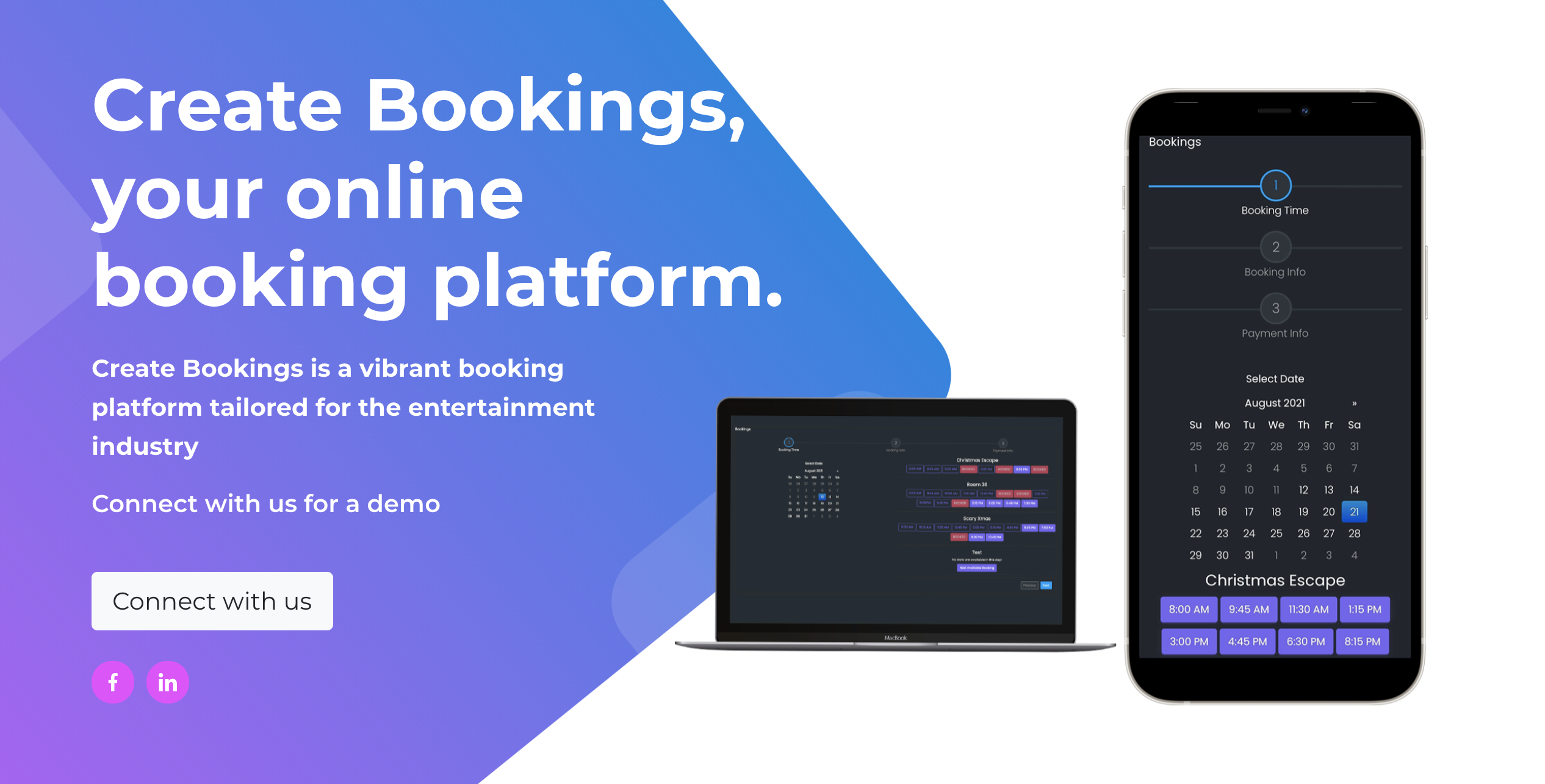 Create Bookings